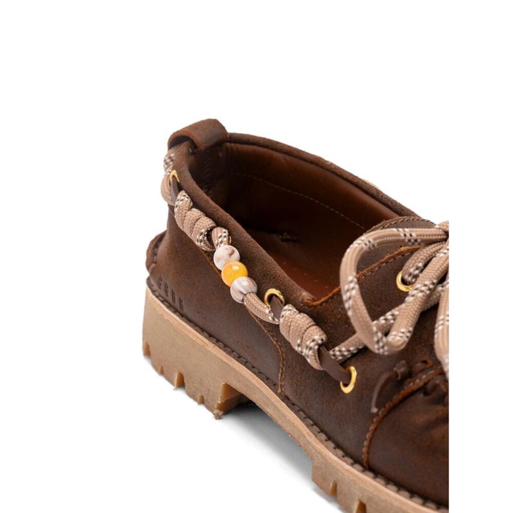 Golden Goose Brown Boat Shoes Men - Picture 2 of 6